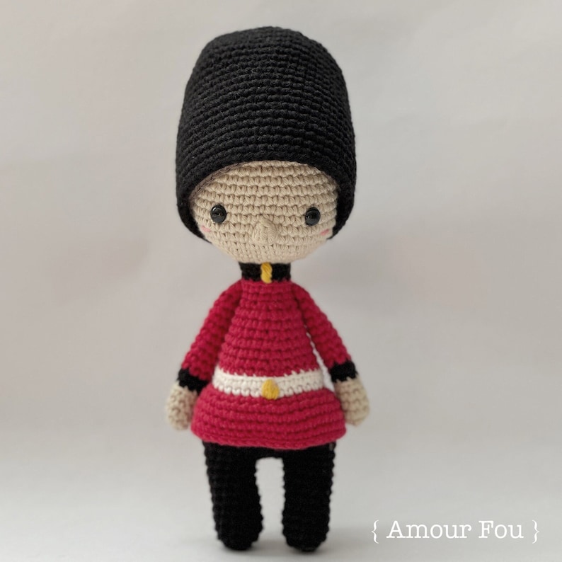 Jack, le garde royal Patron au crochet par Amour Fou image 1