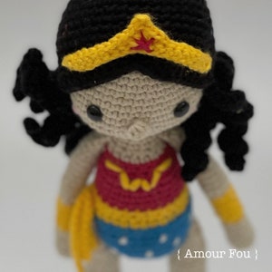 Wonder Woman Crochet Pattern by Amour Fou image 7