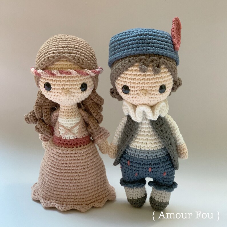 Romeo & Juliet  Crochet Pattern by Amour Fou image 0
