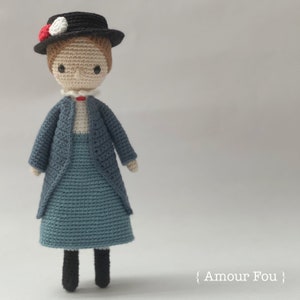 Mary Poppins Crochet Pattern by Amour Fou image 3
