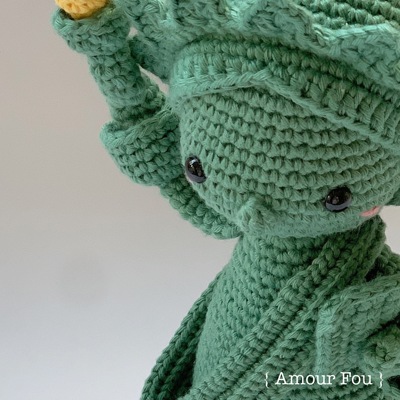 Lady Liberty Crochet Pattern by Amour Fou image 8