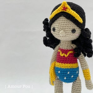 Wonder Woman Crochet Pattern by Amour Fou image 5