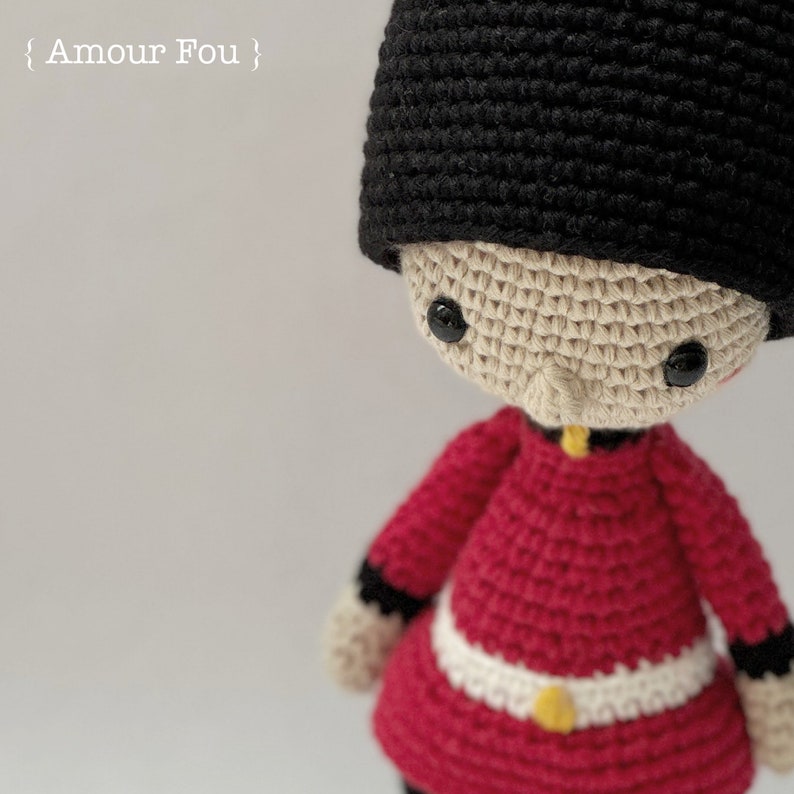 Jack, the Royal Guard Crochet Pattern by Amour Fou image 5