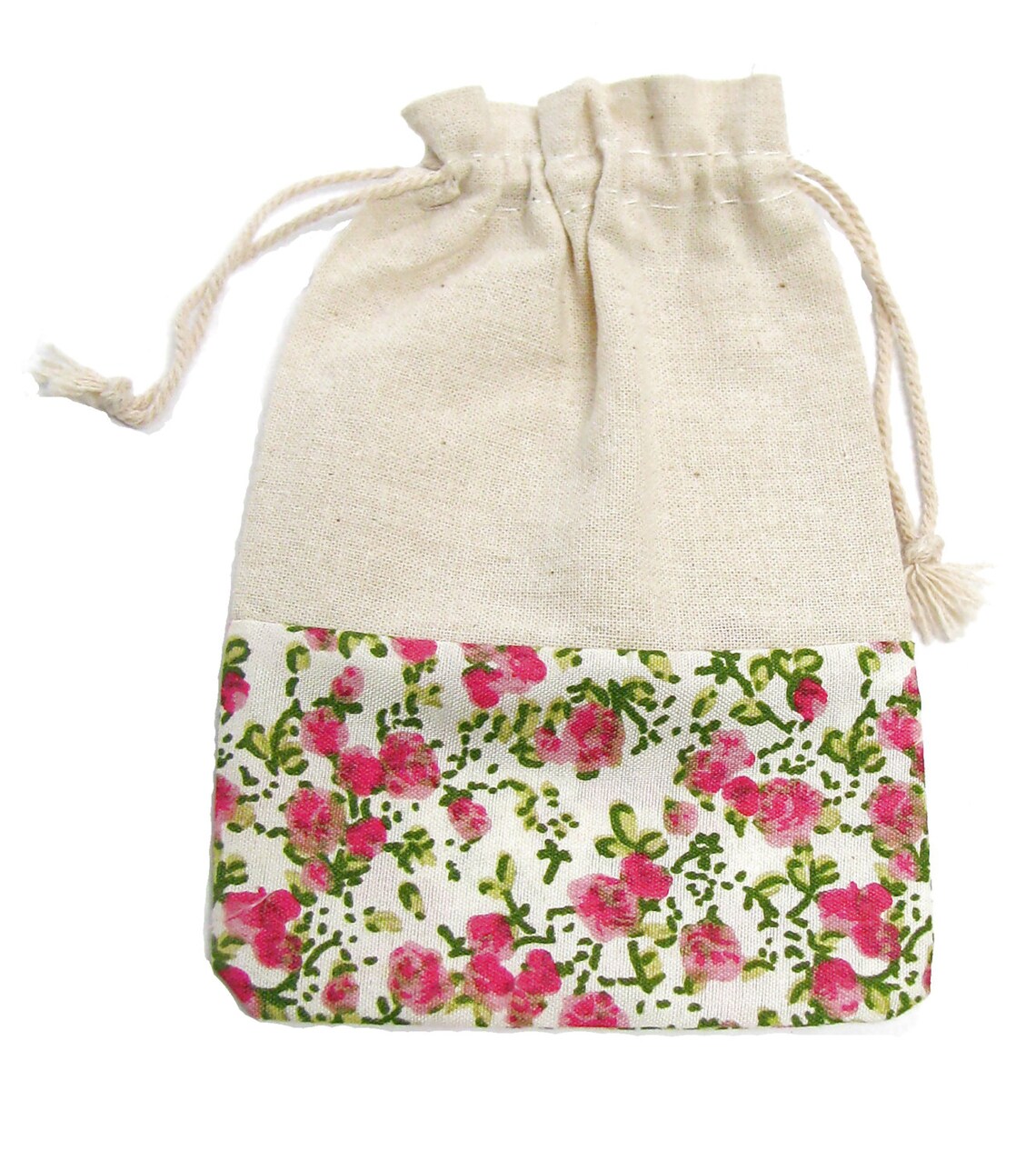 Cloth Pouch Reusable Floral Cotton Gift Pouches For Wedding Etsy
