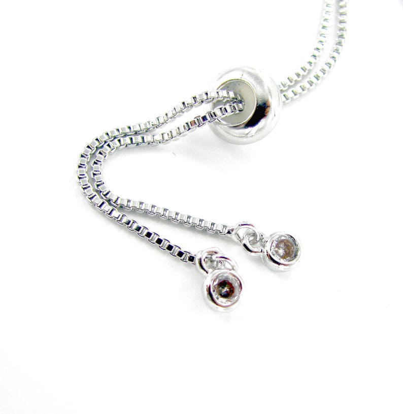 Angel Bracelet - Guardian Angel Focal Bracelet - Easy Adjustable Chain Bracelet - Pull Chain Bracelet - Christmas Gift For Her 1 pc image 7