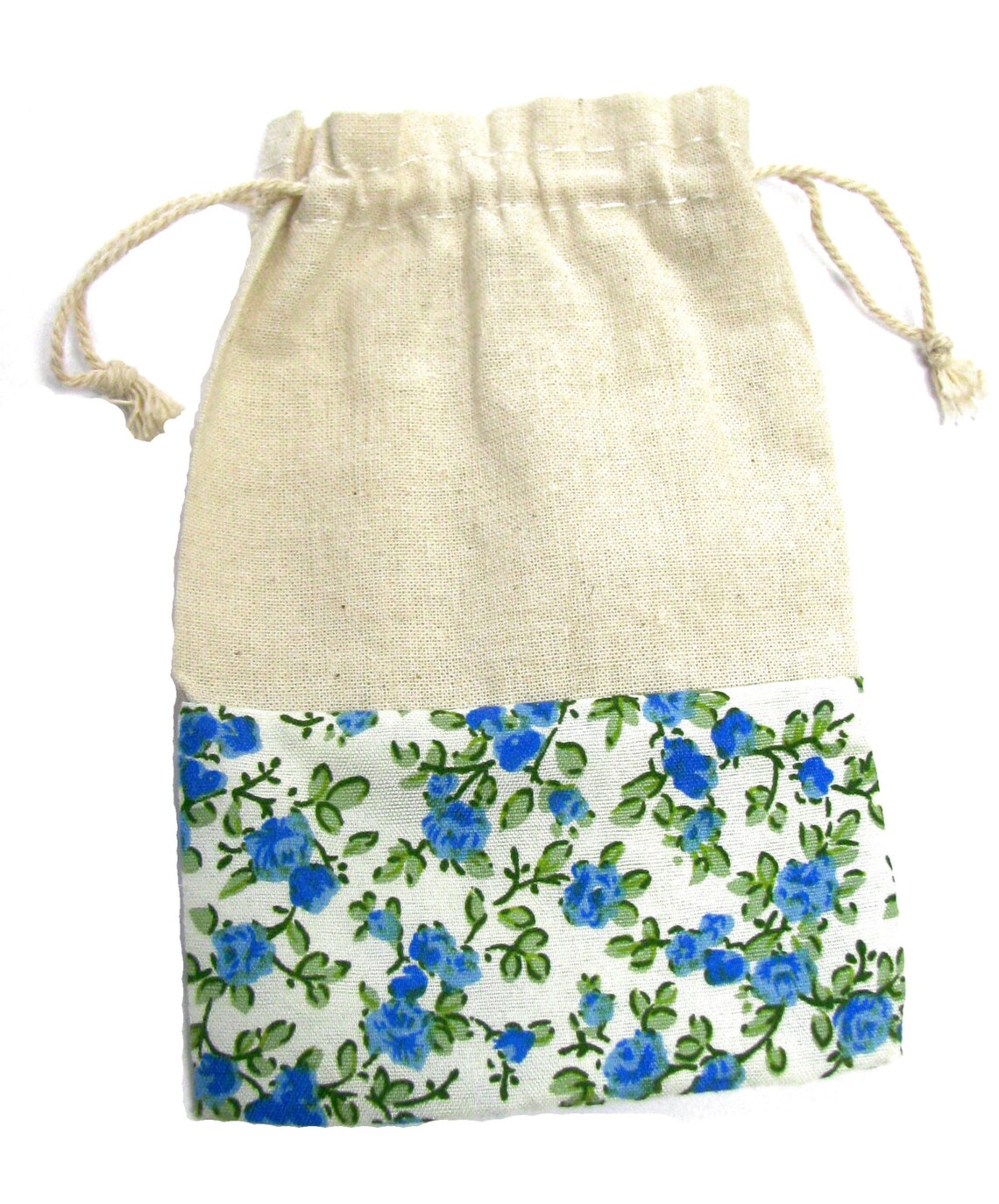 Cloth Pouch Reusable Floral Cotton Gift Pouches For Wedding Etsy