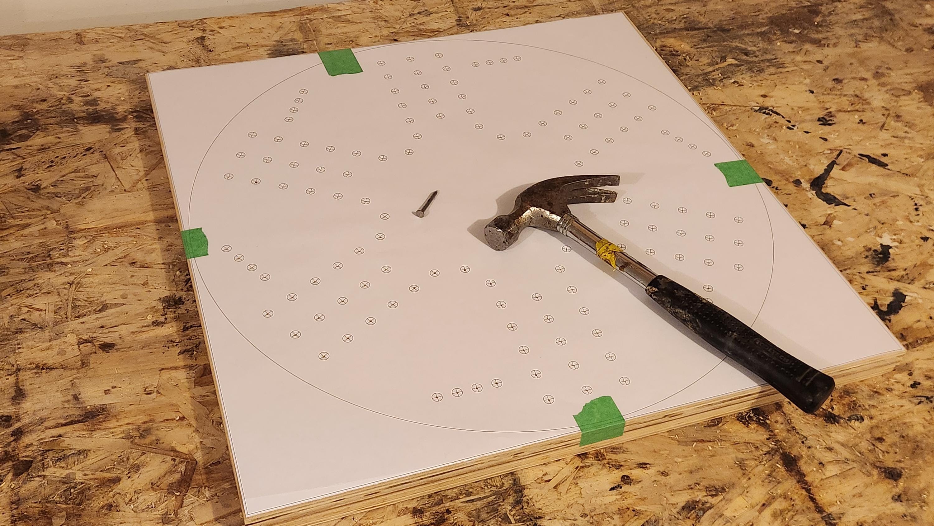 Aggravation Board Game Template (6 Player) PDF + DXF, CNC / Laser Cut