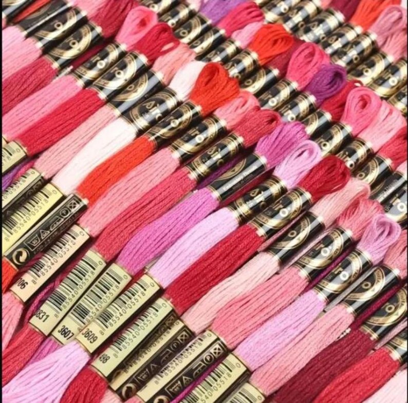 484 Color Embroidery Floss Set: Cross Stitch Thread, DMC Colors, HIGH ...