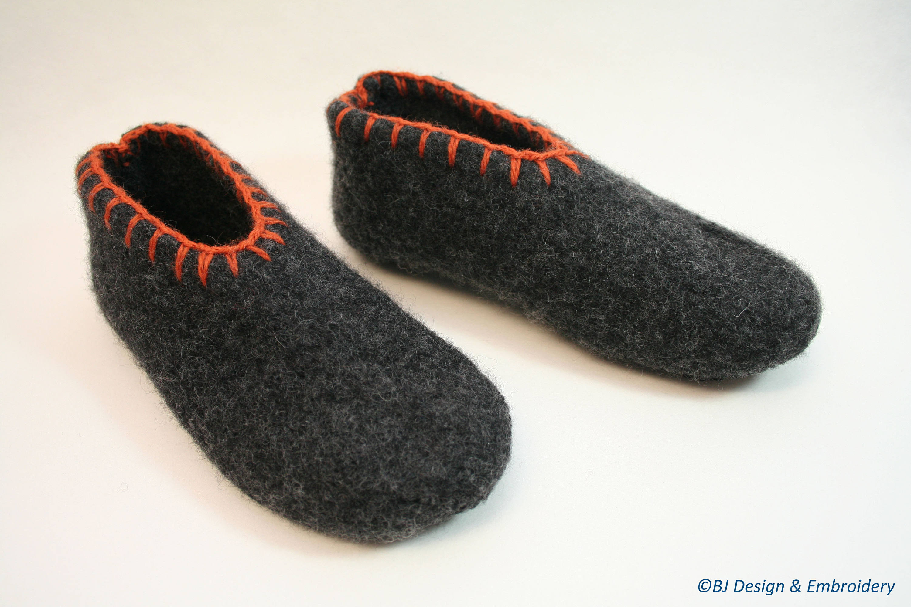 Washable Felt Slippers with leather or car tube rubber soles Etsy