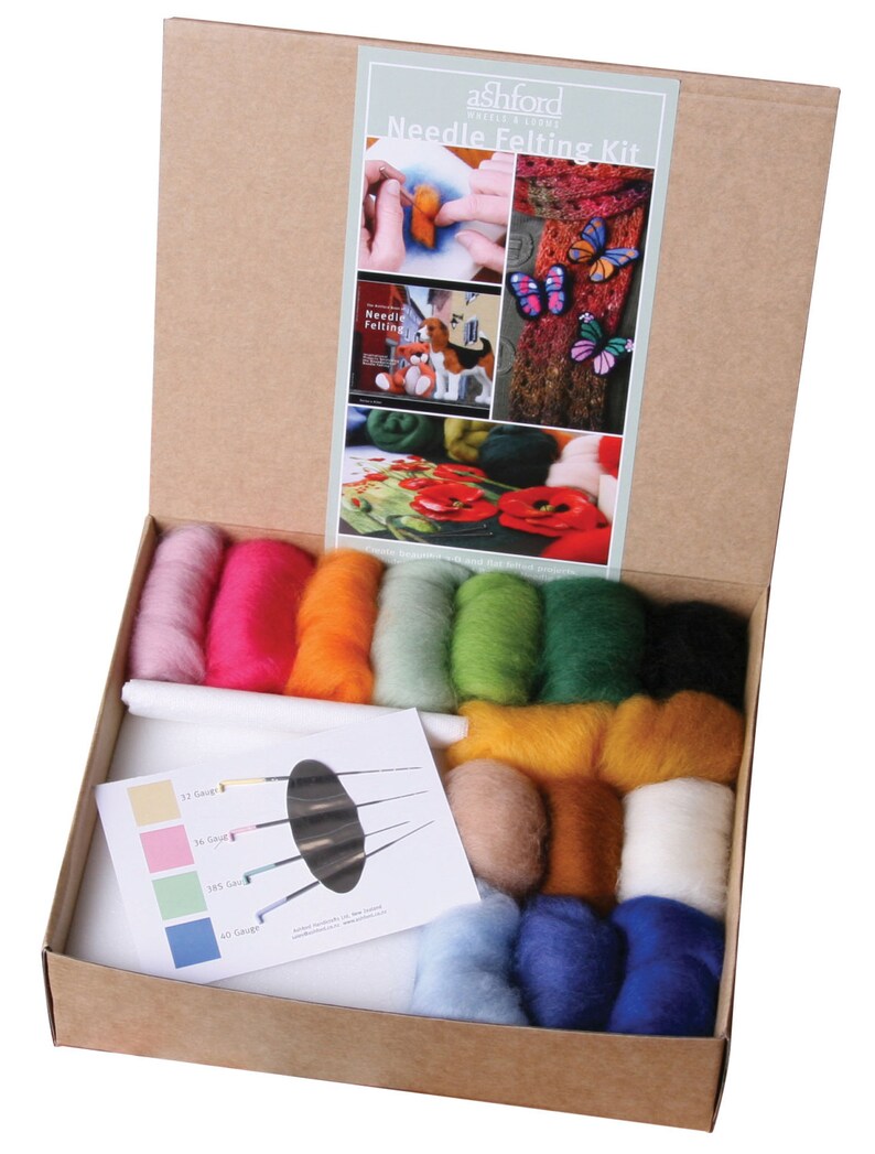 Needle Felting Starter Kit Including Book needle Etsy Australia