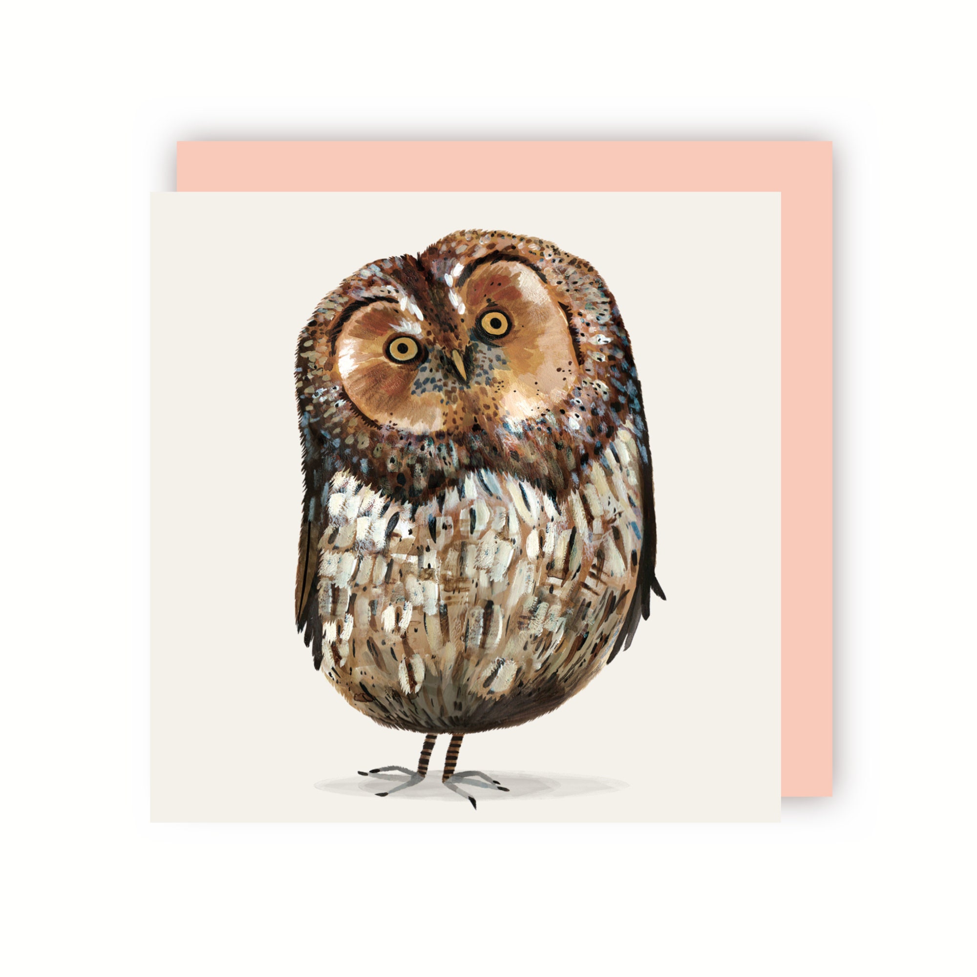 funny owl drawing