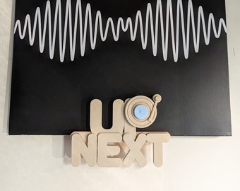 Up Next  - 3D Printed Vinyl/Record Display - Wall Mount