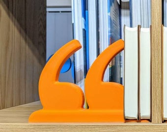 Decorative Lightweight Bookends - Quotation Marks  - 3D Printed