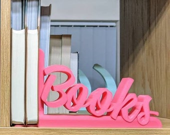 Decorative Lightweight Bookends - Personalised - 3D Printed (Names/Places)