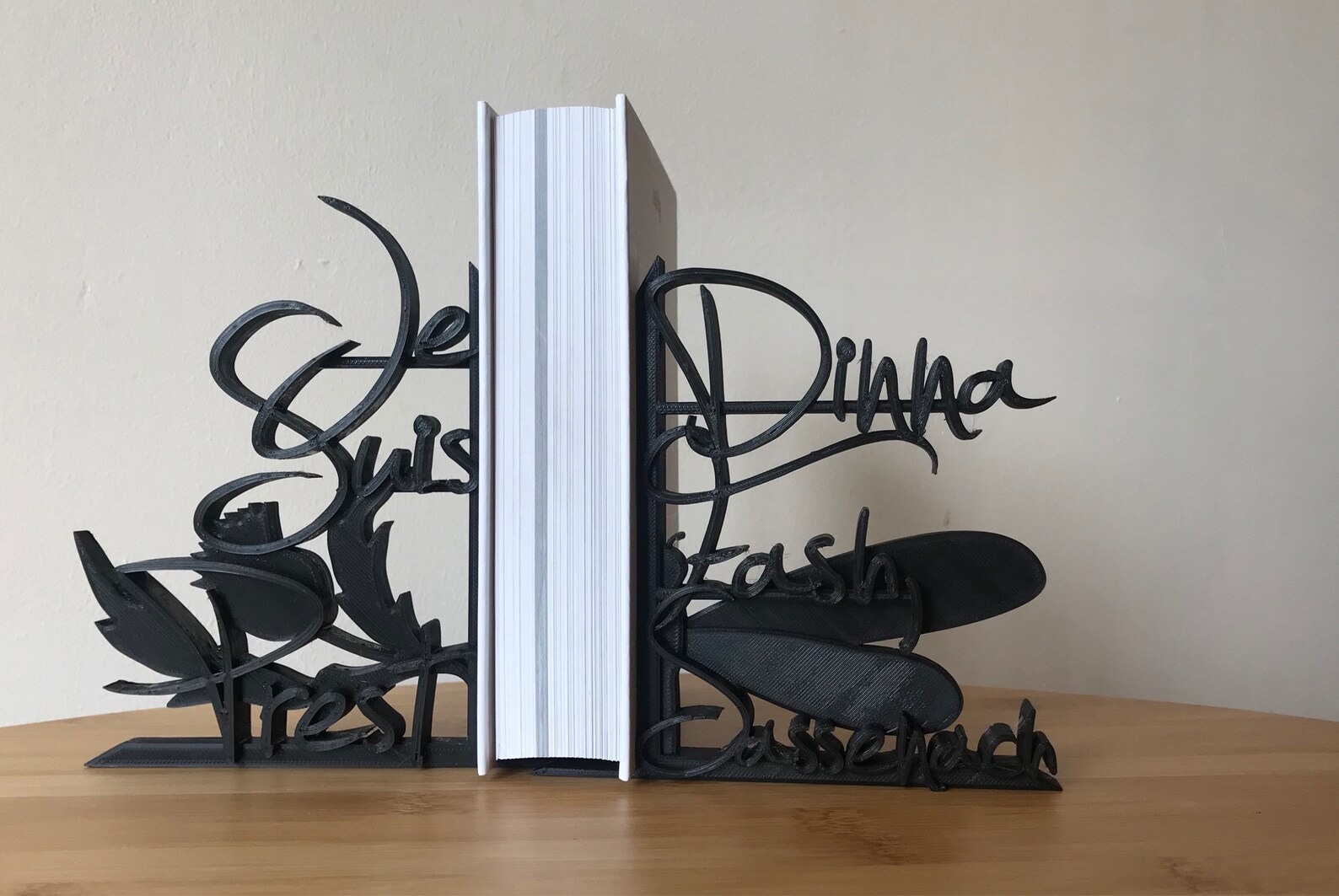 Outlander Series 3D Printed lightweight Decorative Bookends Etsy