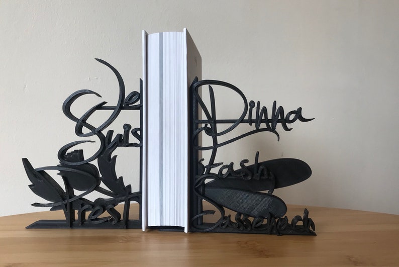 Decorative Lightweight Bookends Outlander inspired 3D Printed image 8