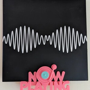Now Playing 3D Printed Vinyl/record Display Wall Mount - Etsy
