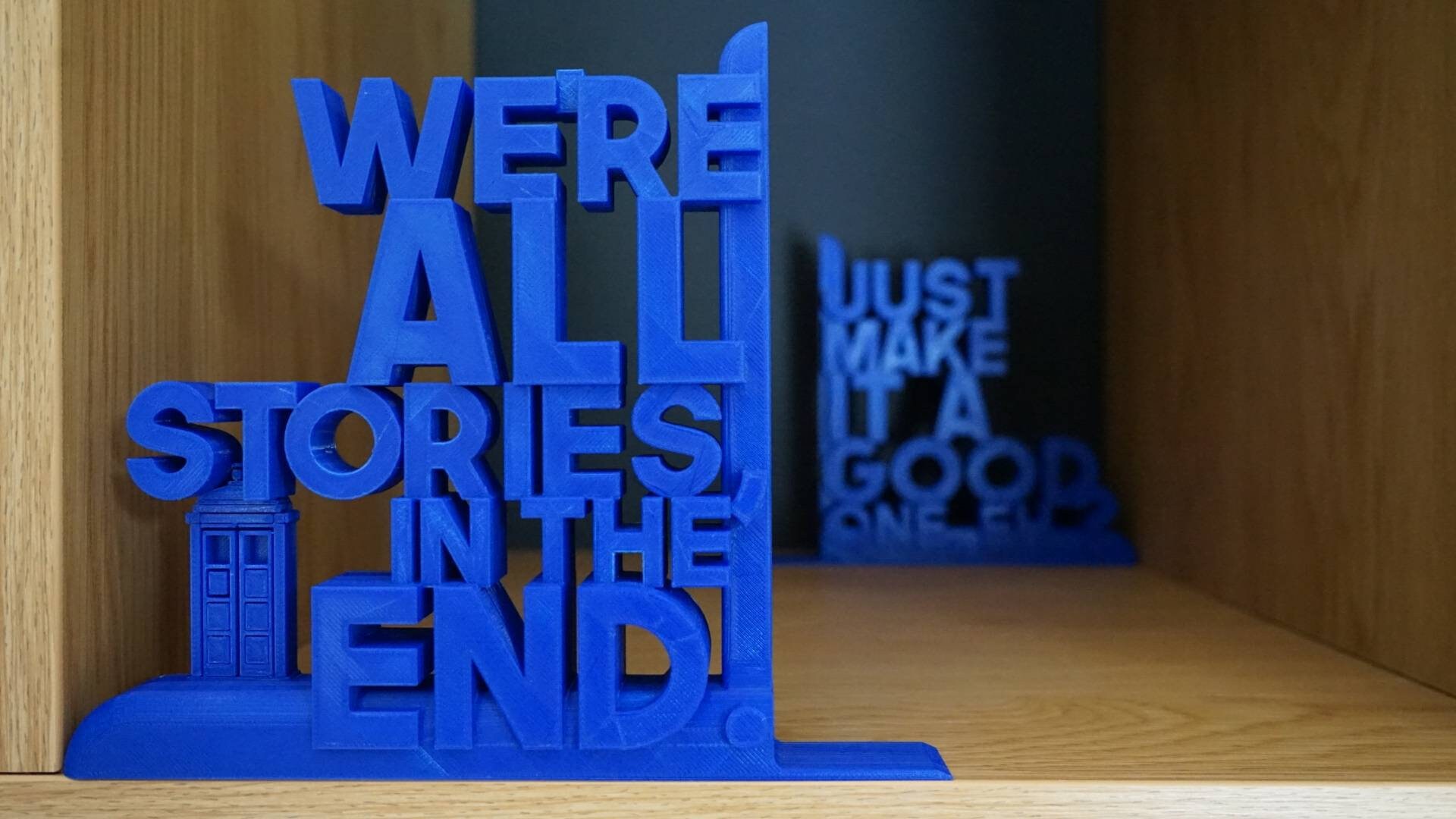 Decorative Lightweight Bookends Dr Who Inspired 3D Printed Etsy Ireland