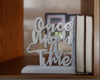 Digital File - Once Upon a Time - 3D Printed Bookends