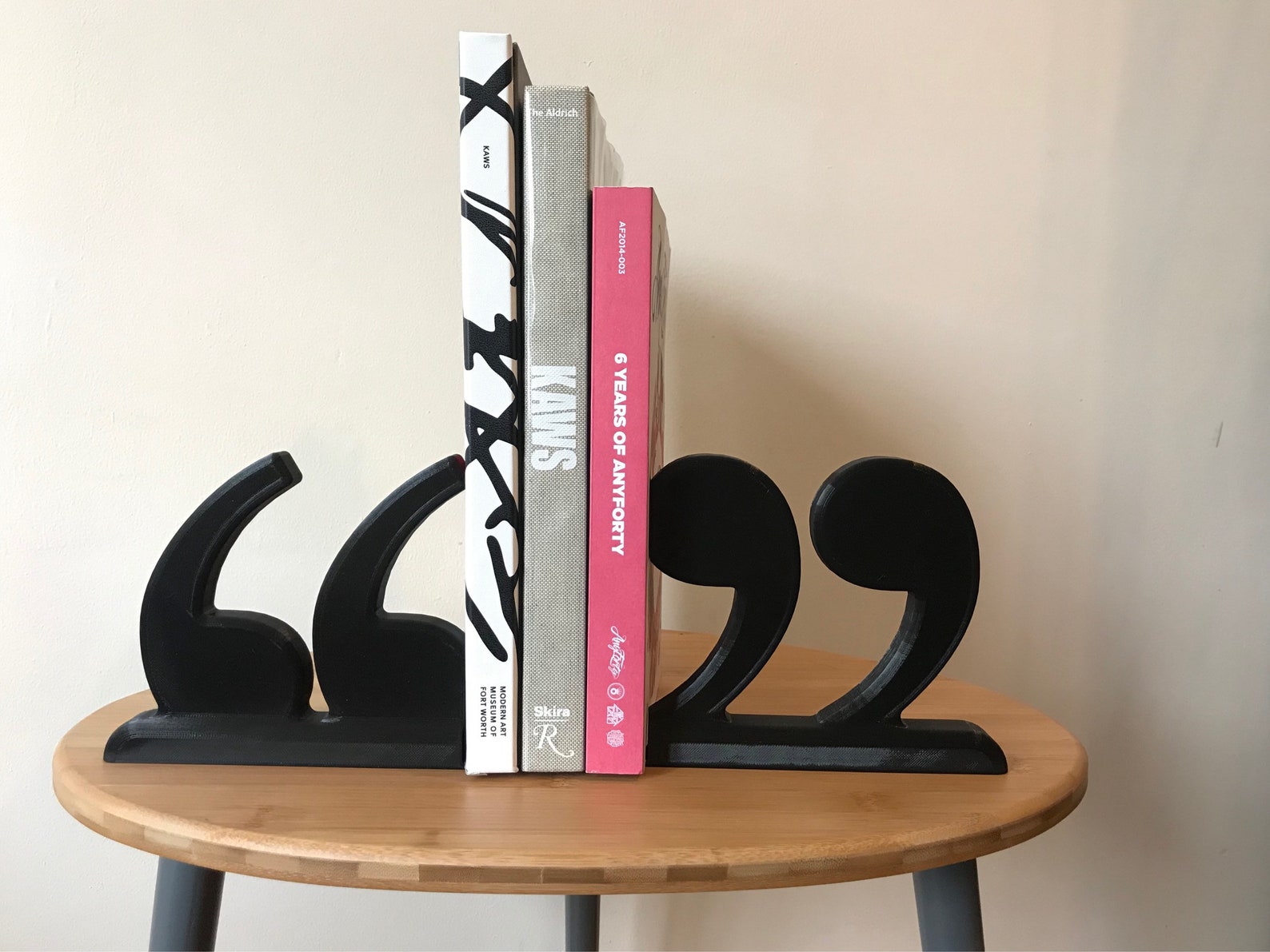 Decorative Lightweight Bookends Quotation Marks 3D Printed Etsy UK