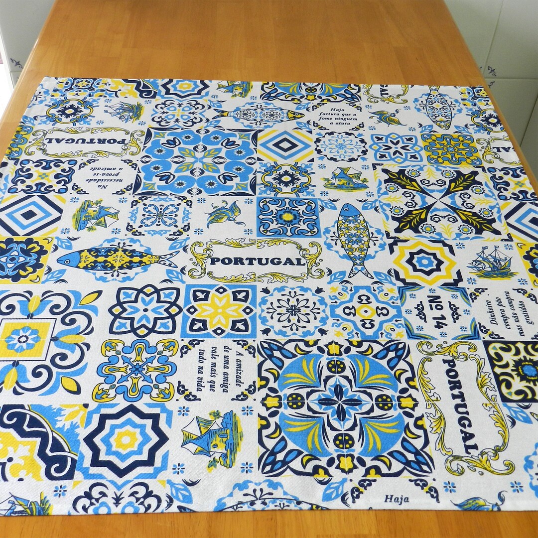 Portuguese Tilestea Towelsportuguese Towelstable Servingcotton Tea