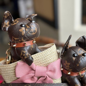 Louis vuitton dog bag charm top