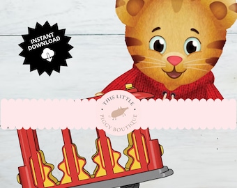 Tiger/Trolley PNG/SVG Bundle