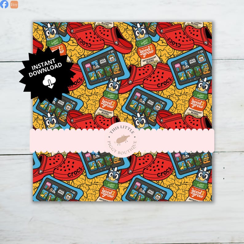 Kid Boss Seamless Pattern - Etsy