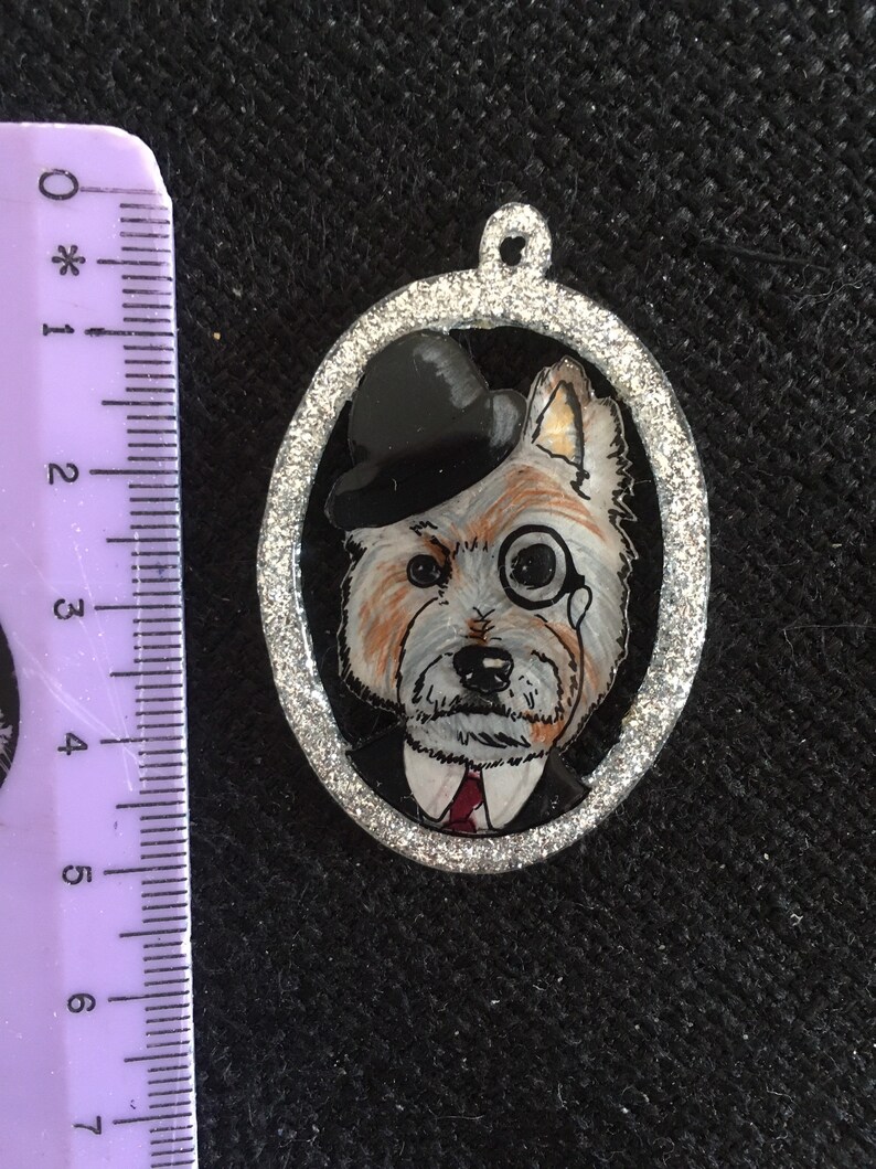West Highland terrier pendant necklace