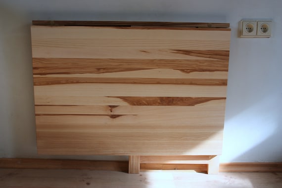 Tavolo ribaltabile in legno caldo Tavolo ribaltabile da parete in