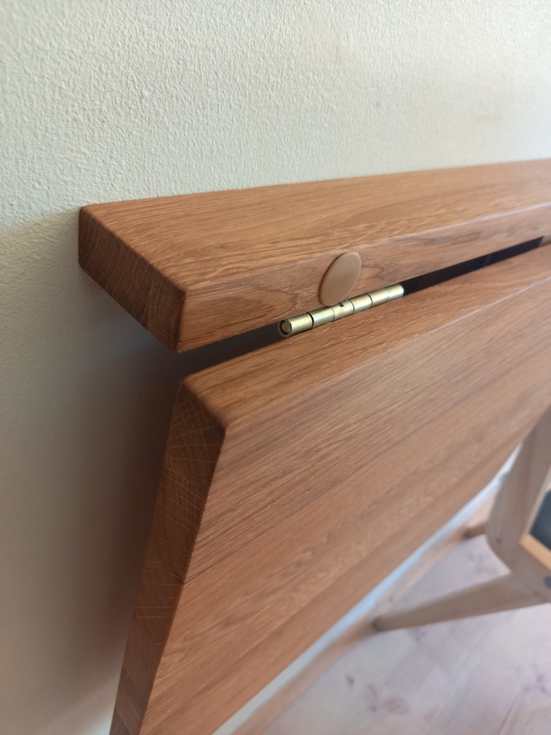 Mini Drop Leaf Table Wall Mounted Table for One Fold Down Etsy Canada