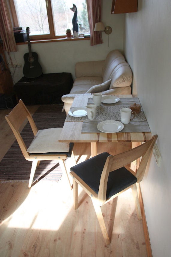 Fold flat on sale dining table