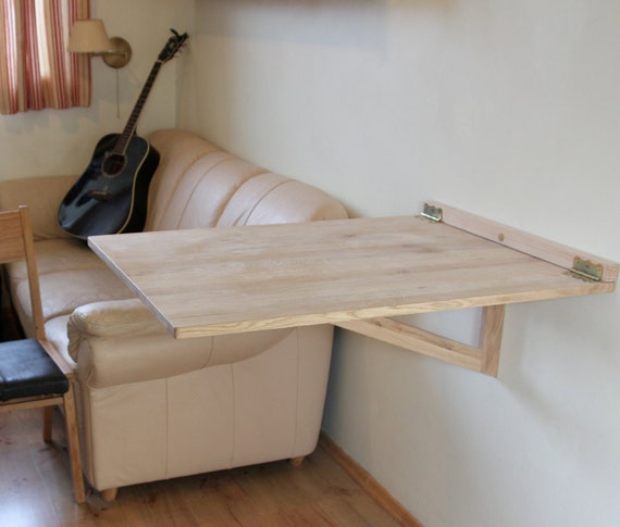 Solid Wood Space-Saving Folding Table