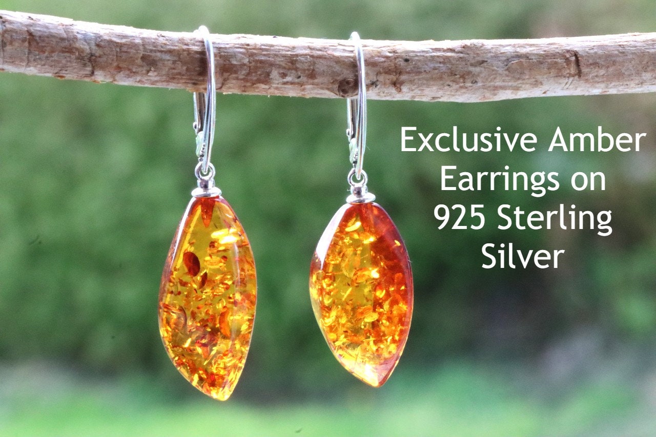 Gold and shop amber bracelet
