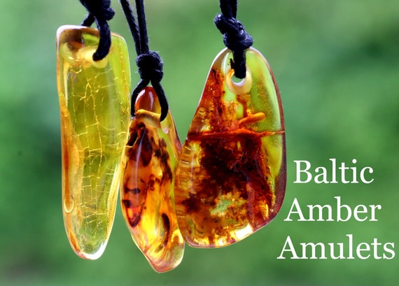 Red Branch Necklace with Baltic Amber Three Strands Wire Sterling Silver Red Branch Necklace with Baltic Amber Three Strands Wire Sterling Silver