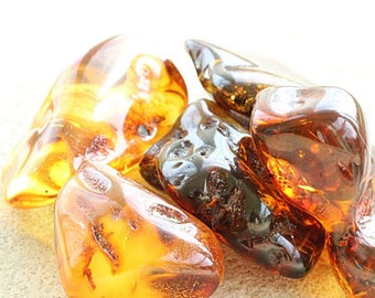 100 grams of Natural Raw Baltic Amber Stones