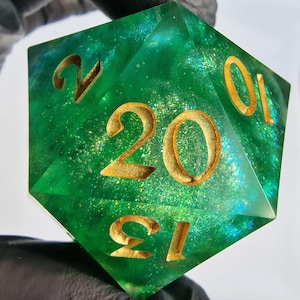 Greifling der Ranke - Handgemachte D20 chonk 45 mm