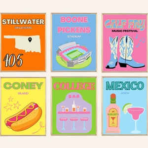 Oklahoma State, Stillwater, OK Prints