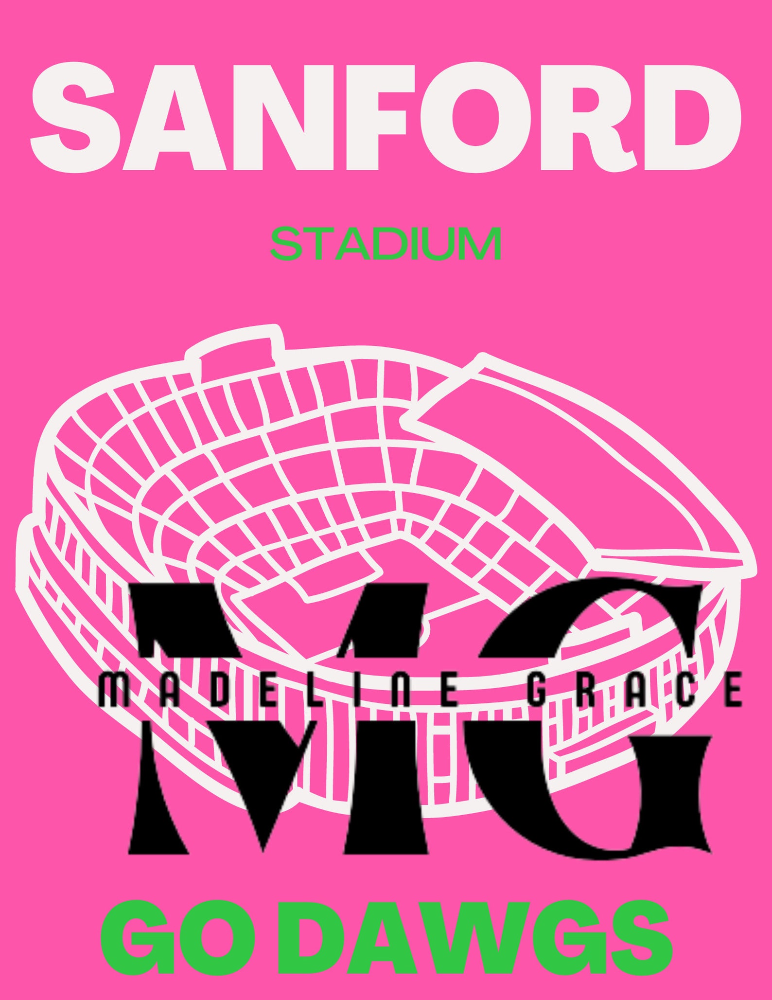 Athens GA University of Wall Art Prints Etsy