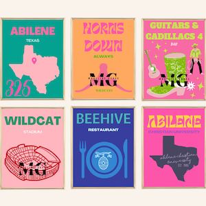 Abilene Christian University, TX Wall Art Print