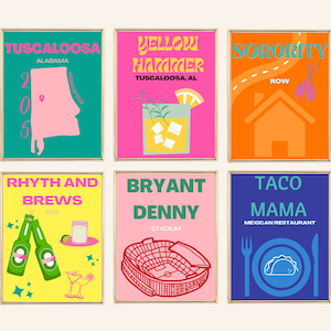 Tuscaloosa, AL Wall Art Prints