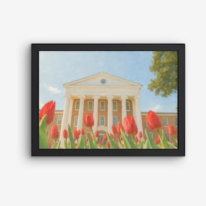 Ole Miss Watercolor Print