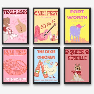 Texas A&M Wall Art Prins