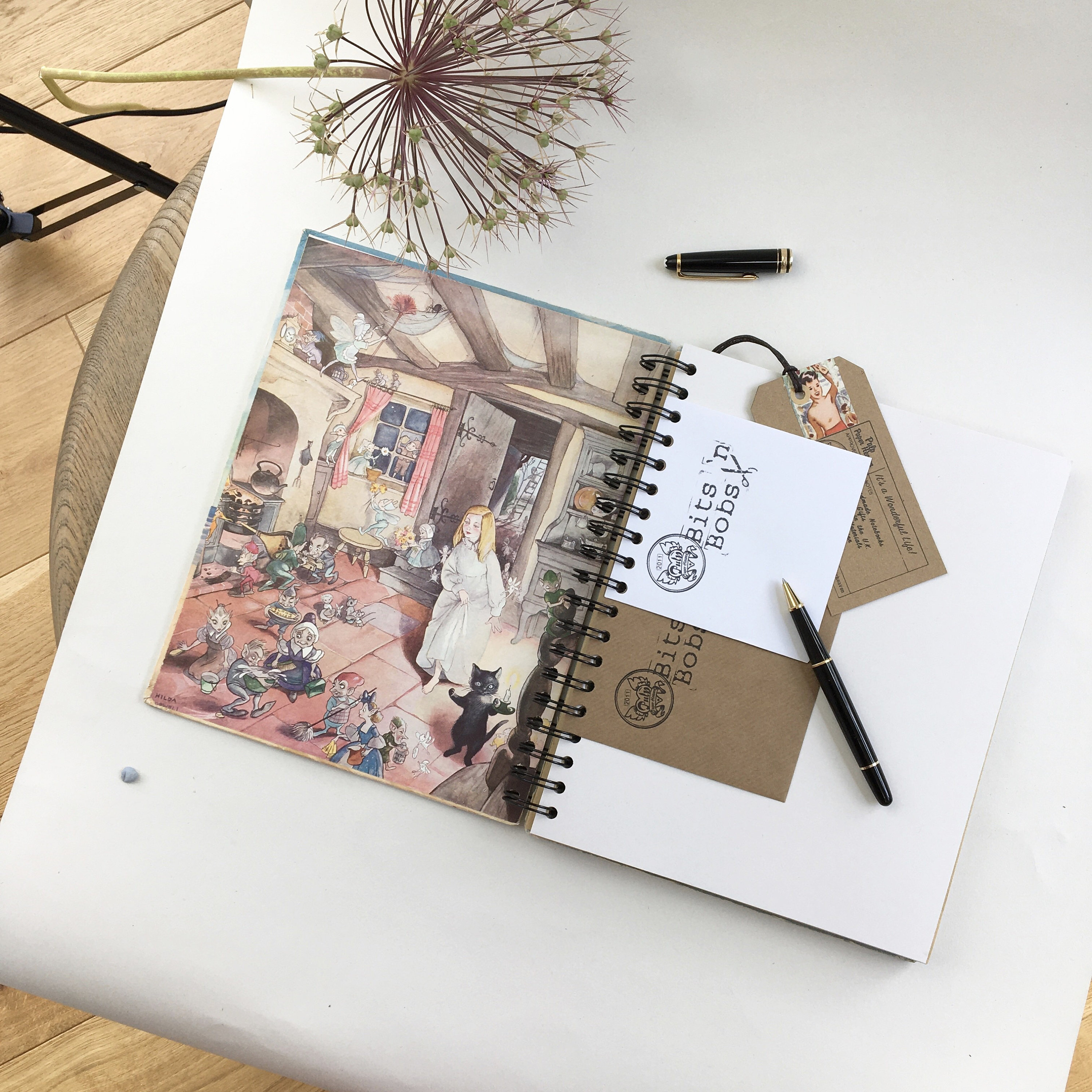 LARGE VINTAGE NOTEBOOK Our Favourite Story Book Hand Bound Etsy UK