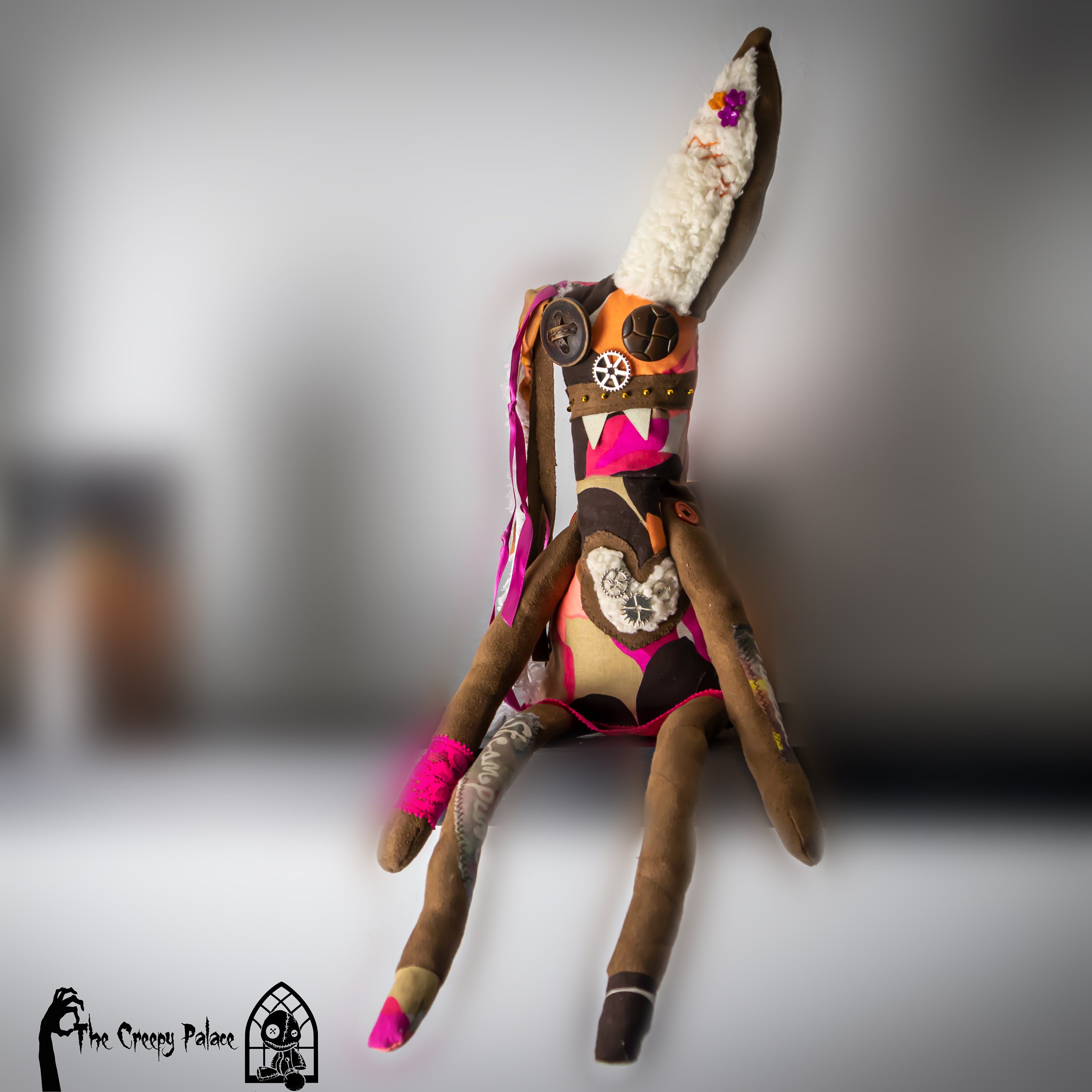 Cherry Bunny by SplitxMindxPlush on DeviantArt  Cute dolls, Creepy stuffed  animals, Doll plushies