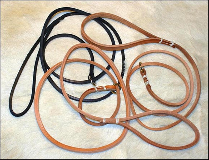 Handmade Show Leads by Goodhiding of Chester Etsy