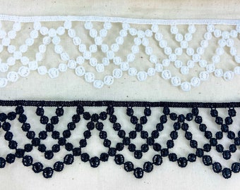 Cascading Eyelet Trim for Sewing or Jewelry Making