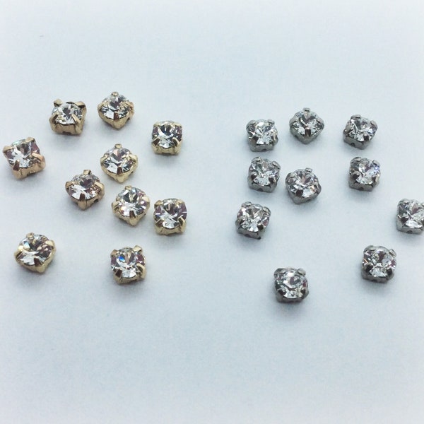 Sew on Rhinestones Etsy