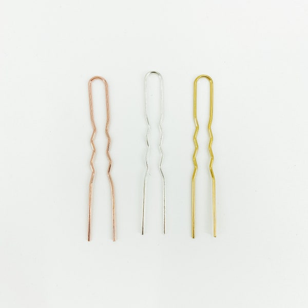 Brass Hair Pin Blanks DIY for Jewelry Making