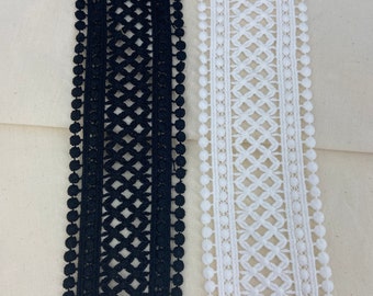 Wide Lace Trim for Sewing or Jewelry Making